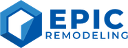 Logo for Epic Remodeling company